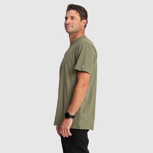VOLCOM Wash Solid Short Sleeve Tee - Army Green Combo