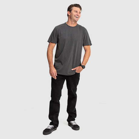 VOLCOM Wash Solid Short Sleeve Tee - Black