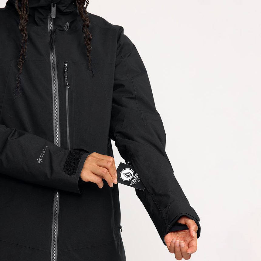 VOLCOM Women's 3D Stretch Gore-Tex Insulated Jacket 2026 - Black