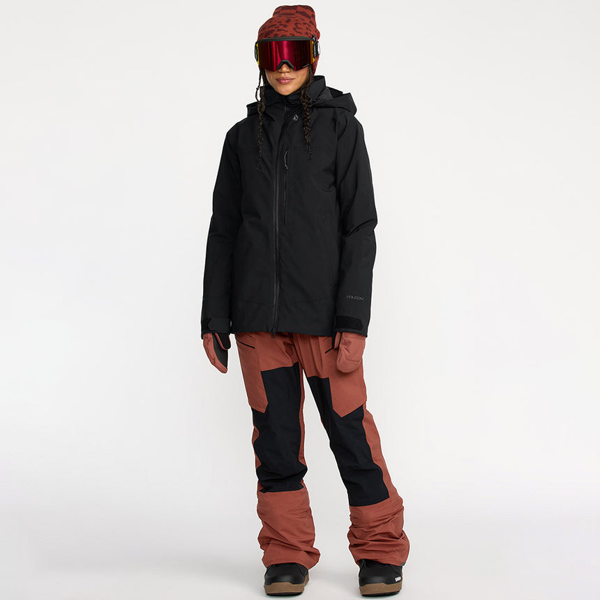 VOLCOM Women's 3D Stretch Gore-Tex Insulated Jacket 2026 - Black