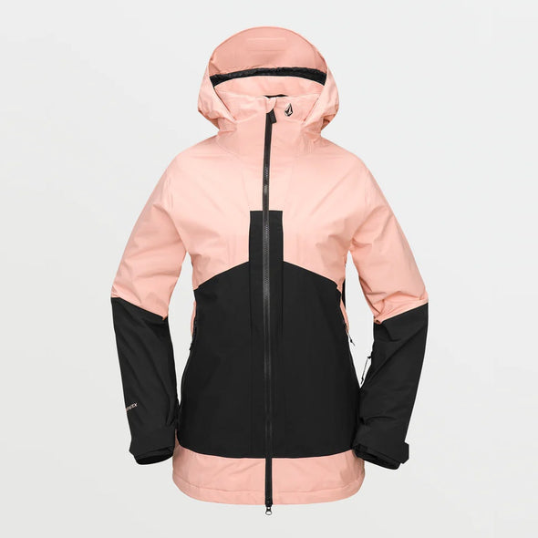 VOLCOM Women's AT Stretch Gore-Tex Jacket 2025 - Coral Haze