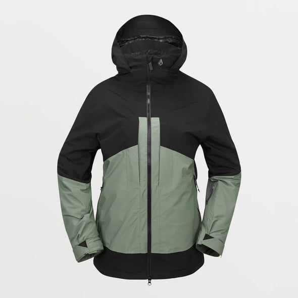 VOLCOM Women's AT Stretch Gore-Tex Jacket 2025 - Lichen Green