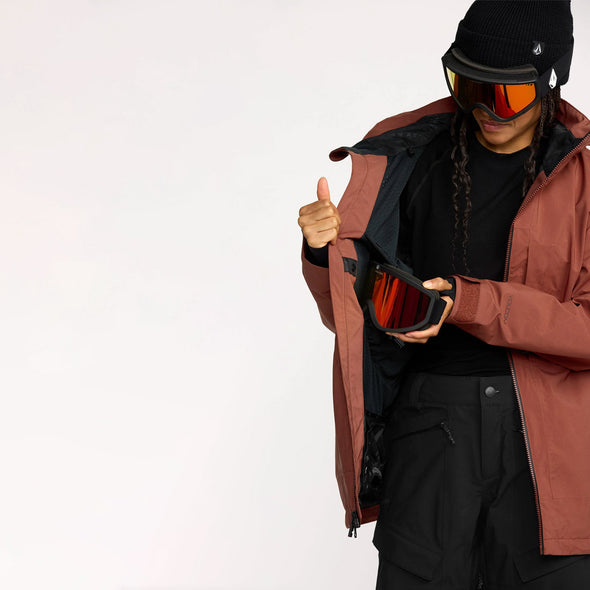 VOLCOM Women's AT Stretch Gore-Tex Jacket 2026 - Henna