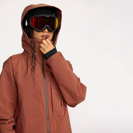 VOLCOM Women's AT Stretch Gore-Tex Jacket 2026 - Henna