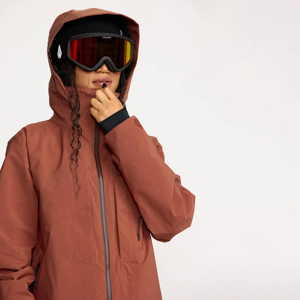 VOLCOM Women's AT Stretch Gore-Tex Jacket 2026 - Henna