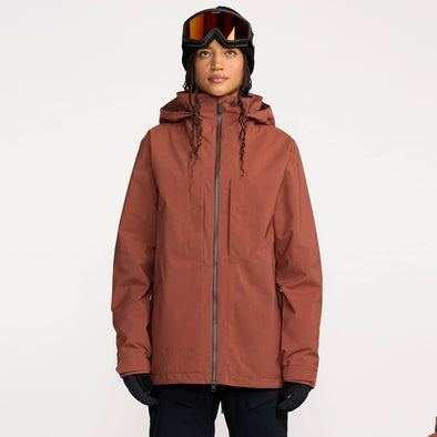VOLCOM Women's AT Stretch Gore-Tex Jacket 2026 - Henna