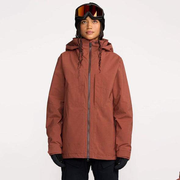 VOLCOM Women's AT Stretch Gore-Tex Jacket 2026 - Henna