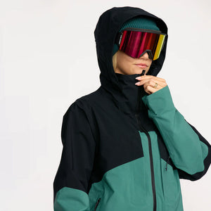 VOLCOM Women's AT Stretch Gore-Tex Jacket 2026 - Spruce Green