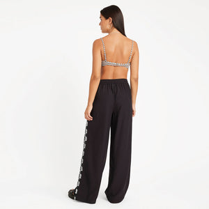 VOLCOM Women's Backbeatz Pant - Vintage Black