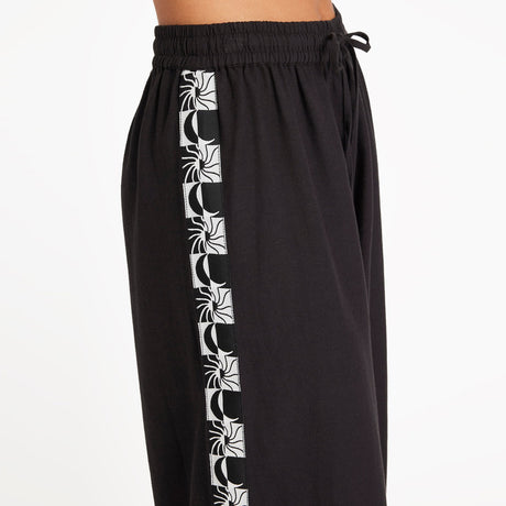 VOLCOM Women's Backbeatz Pant - Vintage Black