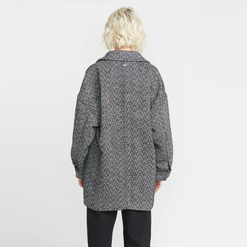 VOLCOM Women's Beegy Coat - Heather Grey