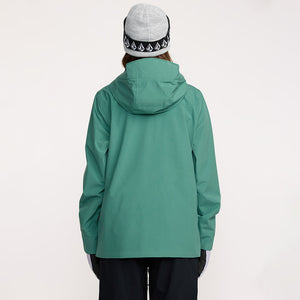 VOLCOM Women's Cloudbreaker Stretch 30K Jacket 2026 - Spruce Green