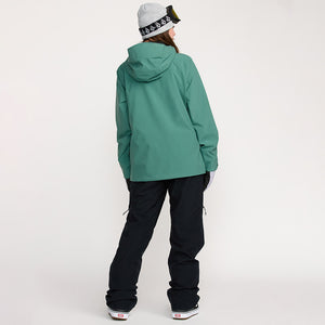 VOLCOM Women's Cloudbreaker Stretch 30K Jacket 2026 - Spruce Green