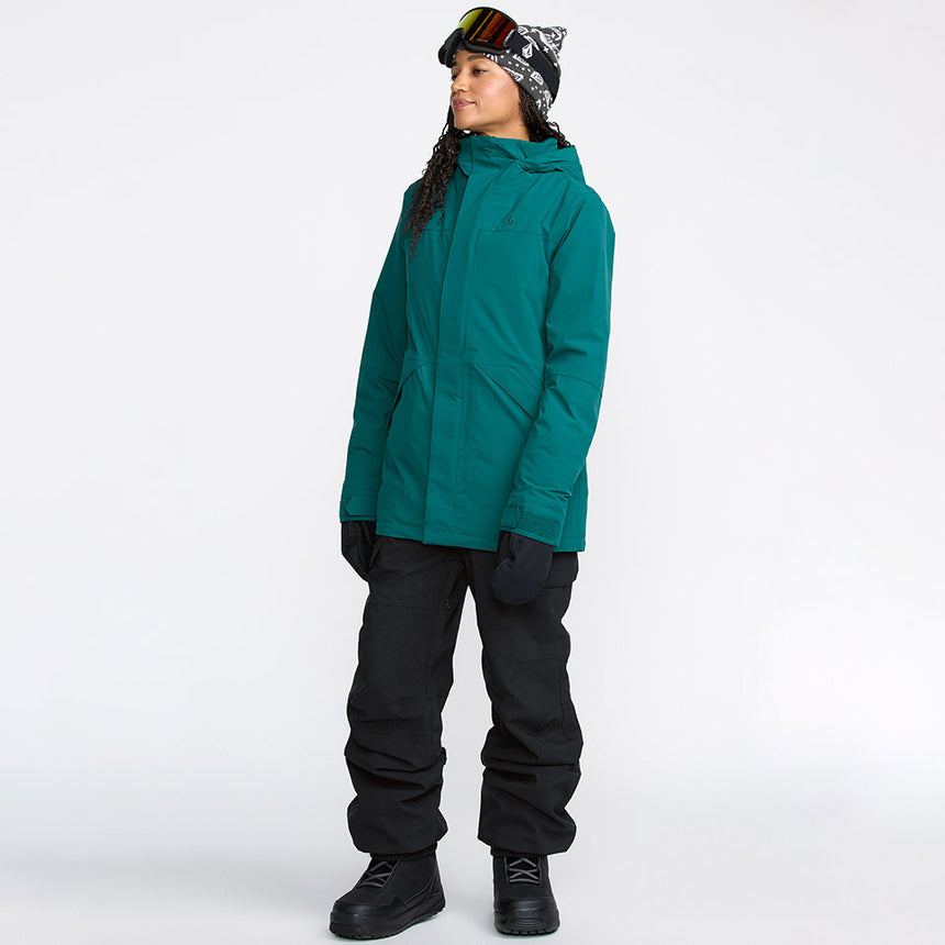 VOLCOM Women's Creston 3D Stretch Bib Overall 2026 - Black