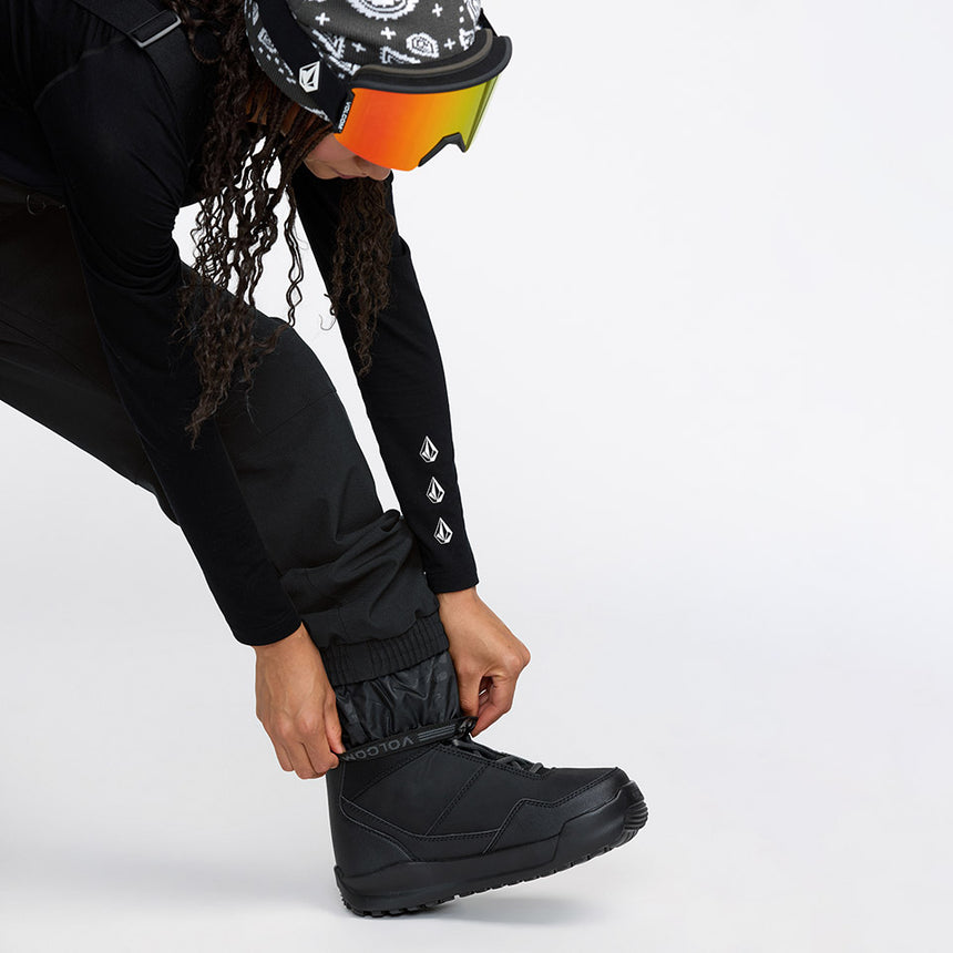 VOLCOM Women's Creston 3D Stretch Bib Overall 2026 - Black