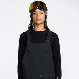 VOLCOM Women's Creston 3D Stretch Bib Overall 2026 - Black