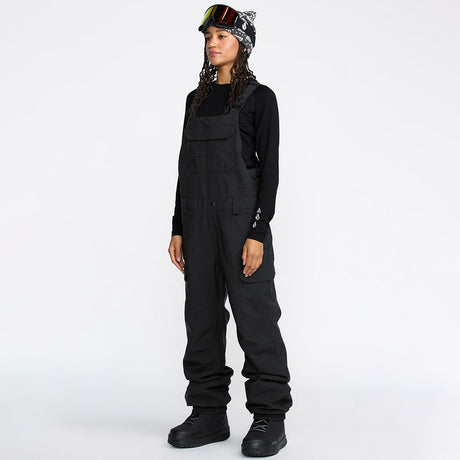 VOLCOM Women's Creston 3D Stretch Bib Overall 2026 - Black