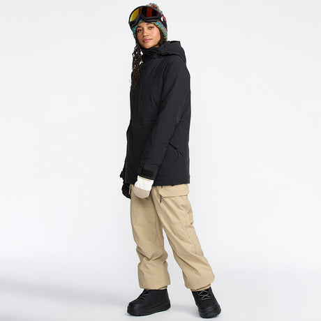 VOLCOM Women's Creston 3D Stretch Bib Overall 2026 - Oatmeal