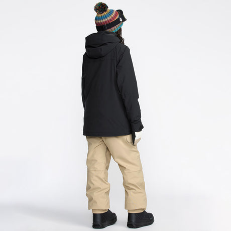 VOLCOM Women's Creston 3D Stretch Bib Overall 2026 - Oatmeal