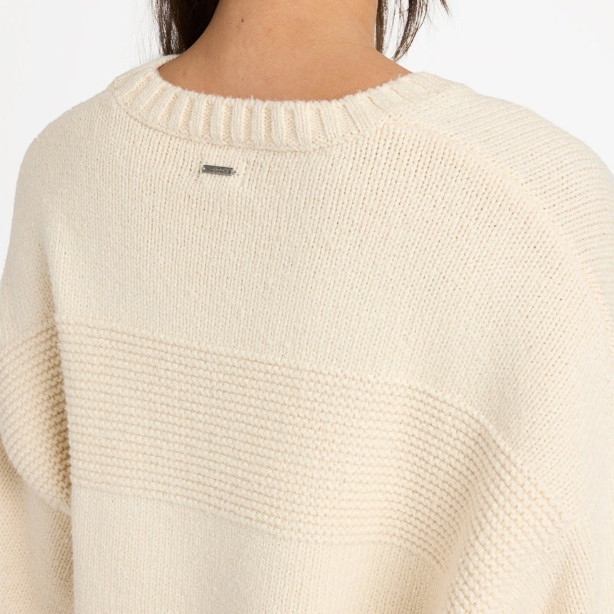VOLCOM Women's Dayz Like This Sweater - Vintage White