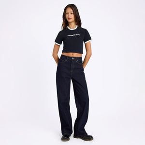 VOLCOM Women's Eyeonu Tee - Vintage Black