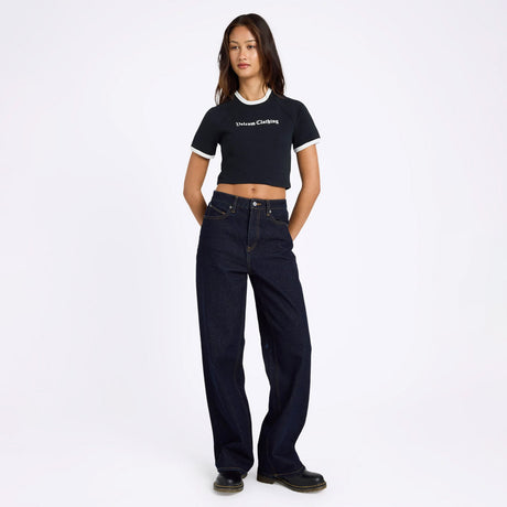 VOLCOM Women's Eyeonu Tee - Vintage Black