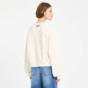 VOLCOM Women's Featured Artist Bruno Lucas Crew - Off White