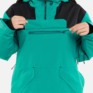 VOLCOM Women's Fern Insulated Gore-Tex Pullover 2024 - Vibrant Green