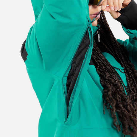 VOLCOM Women's Fern Insulated Gore-Tex Pullover 2024 - Vibrant Green