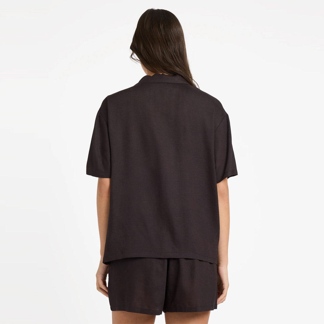 VOLCOM Women's Florez II Shirt - Vintage Black