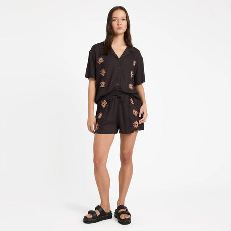 VOLCOM Women's Florez Short - Vintage Black