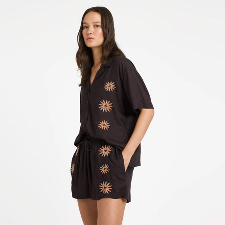 VOLCOM Women's Florez Short - Vintage Black