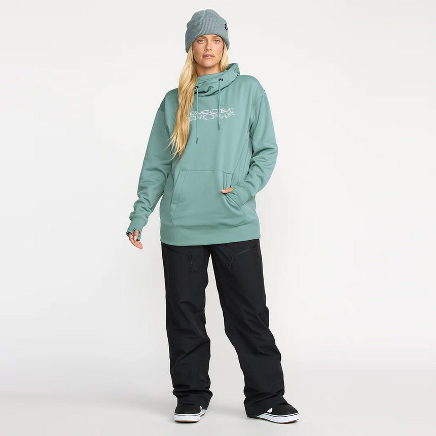 VOLCOM Women's Hydro Riding Pullover - Arctic Blue