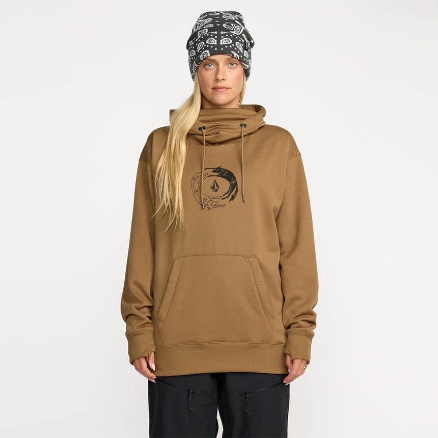 VOLCOM Women's Hydro Riding Pullover - Bronze