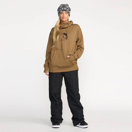 VOLCOM Women's Hydro Riding Pullover - Bronze