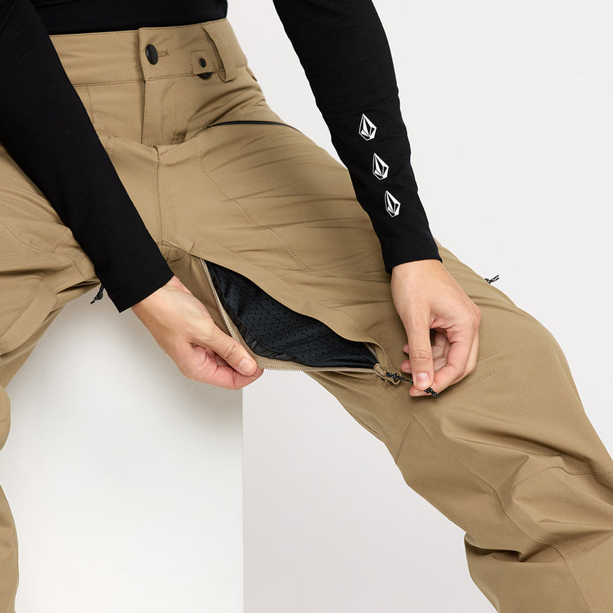 VOLCOM Women's Karat Stretch 30K Pant 2026 - Bronze