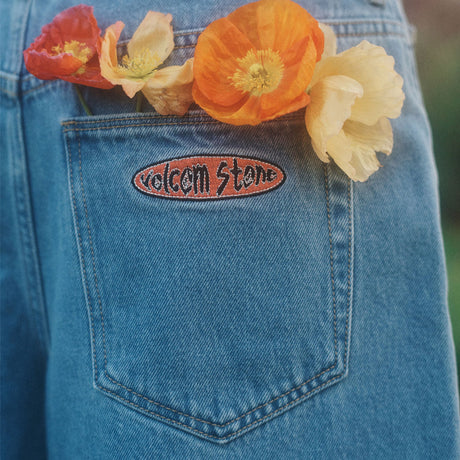 VOLCOM Women's Legged It Short - Cali Blue