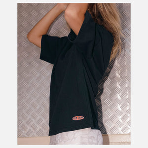 VOLCOM Women's Not Yo Boyfriend Tee - Black