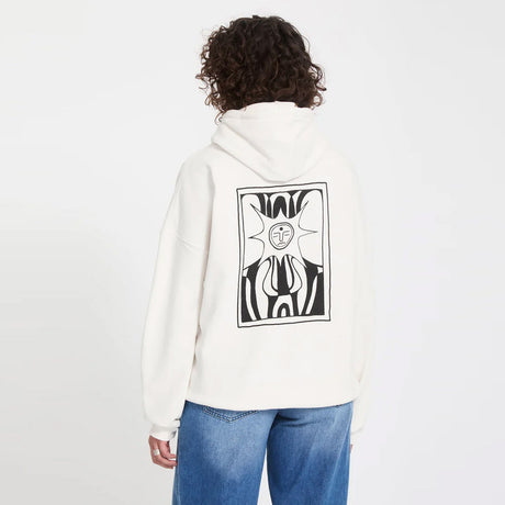 VOLCOM Women's Radical Daze Up Pullover - Off White