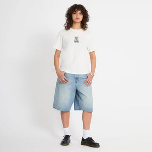 VOLCOM Women's Radical Daze Up Tee - Off White