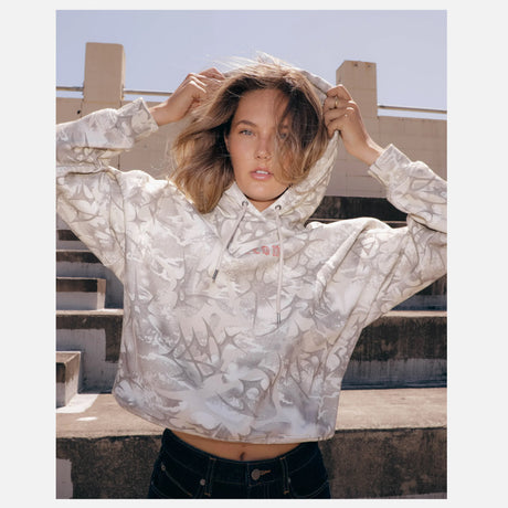 VOLCOM Women's Shadowed Pullover - Camouflage