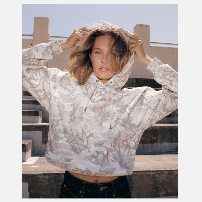VOLCOM Women's Shadowed Pullover - Camouflage