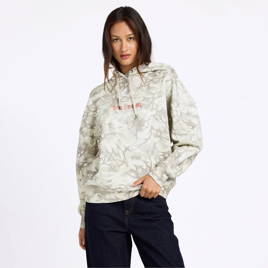 VOLCOM Women's Shadowed Pullover - Camouflage