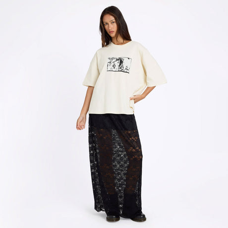 VOLCOM Women's Sheer Joy Skirt - Black