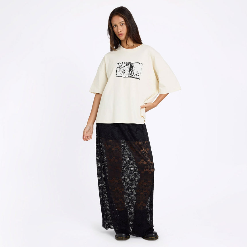 VOLCOM Women's Sheer Joy Skirt - Black