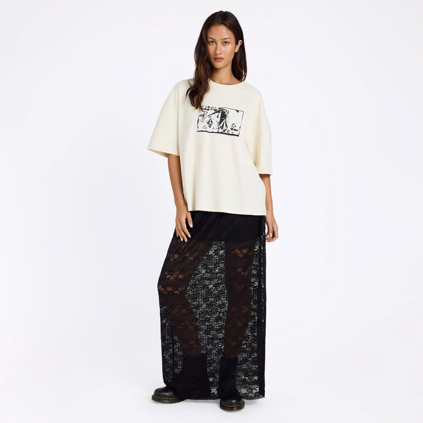VOLCOM Women's Sheer Joy Skirt - Black