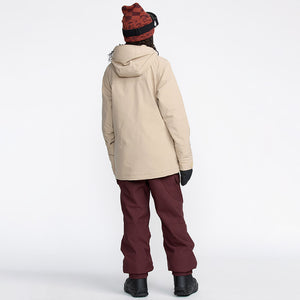 VOLCOM Women's Shelter 20K 3D Stretch Jacket 2026 - Oatmeal