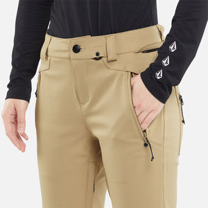 VOLCOM Women's Species Stretch Pant 2024 - Dark Khaki