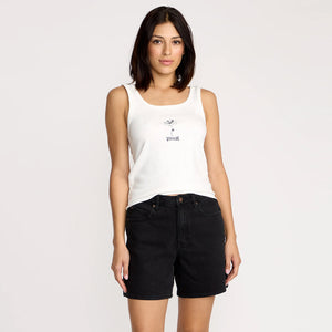 VOLCOM Women's Stoned Boyfriend Long Short - Black