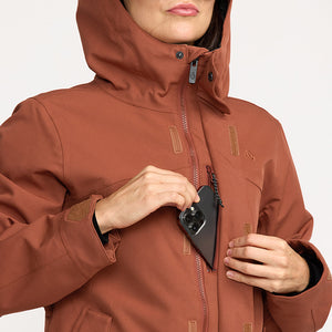VOLCOM Women's Stoney Shadow Insulated Jacket 2026 - Henna